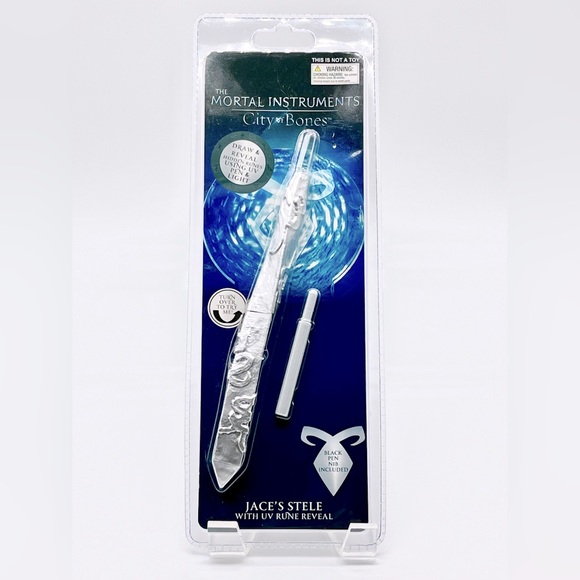 NEW The Mortal Instruments Licensed Journal and Jace’s Stele UV Light Ink Pen - Picture 8 of 13